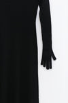 SWAYING 24 Autumn and Winter Seamless Long Sleeve Mitten Dress SW-SW24AW2L15-HEI Black